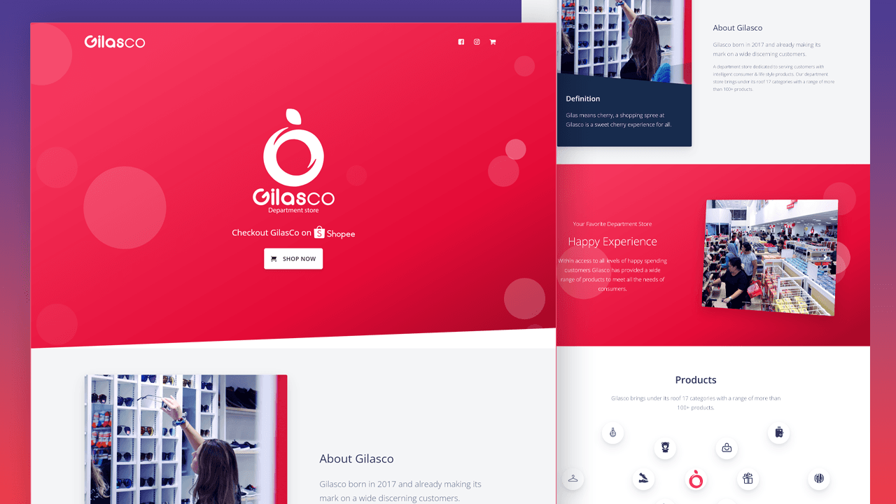 GilasCo Landing Page